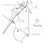 古津駅map